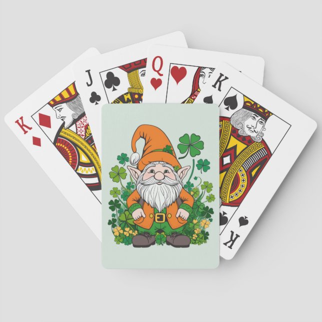 Irish Gnome Casinokort (Baksidan)