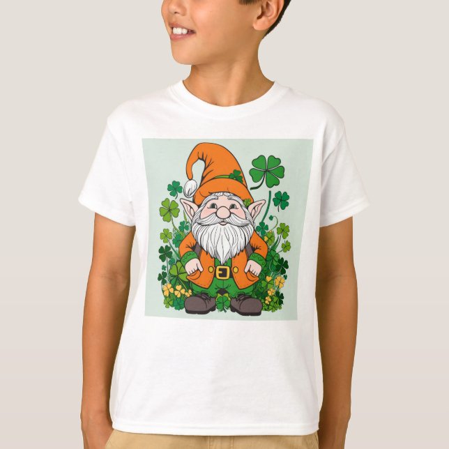 Irish Gnome T Shirt (Framsida)