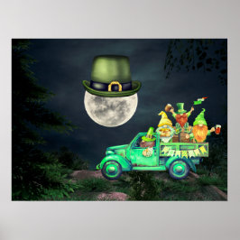 Irish Gnomes and Full Moon Shenanigans Poster