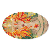 Irish Goddess Eire Fiery Rödhårig Ginger Fire Quee