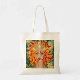 Irish Goddess Eire Fiery Rödhårig Ginger Fire Quee Tygkasse