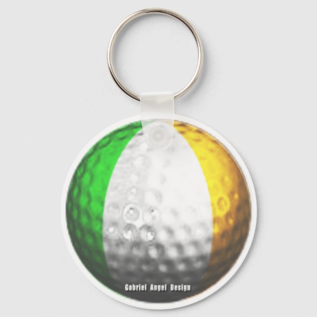Irish Golf Nyckelring (Framsida)
