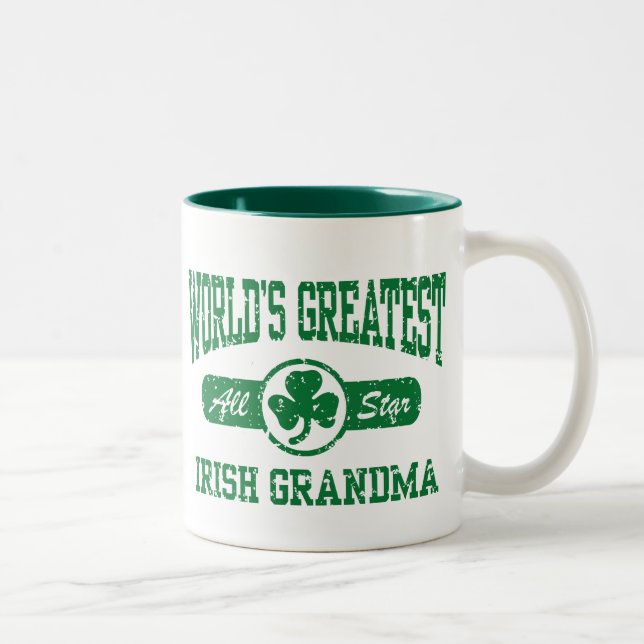 Irish Grandma Två-Tonad Mugg (Höger)