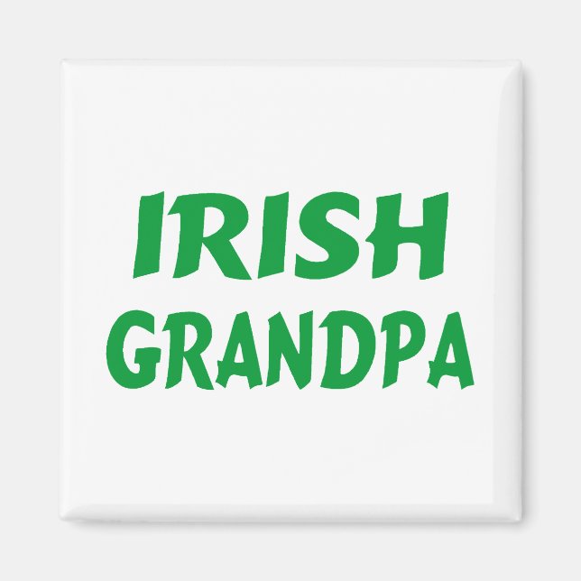 Irish Grandpa Magnet (Framsidan)