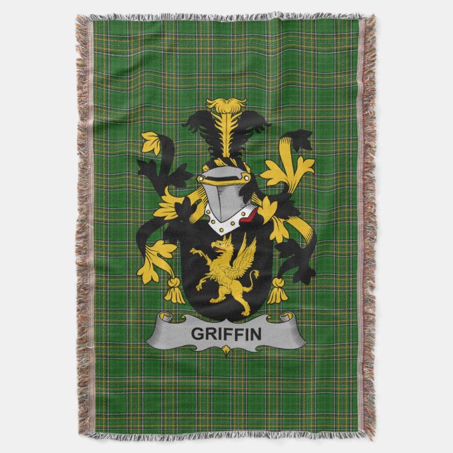 Irish Griffin eller O_Griffy Jackar av Arm Family  Filt (Framsidan Vertikal)