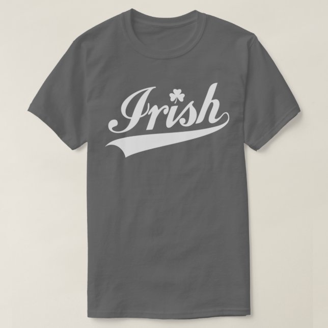 Irish grönt for St. T Shirt (Design framsida)