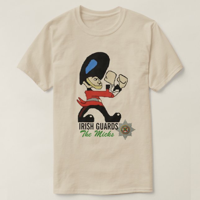 IRISH GUARDS T SHIRT (Design framsida)