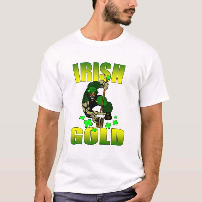 Irish Guld T-Shirt (Framsida)