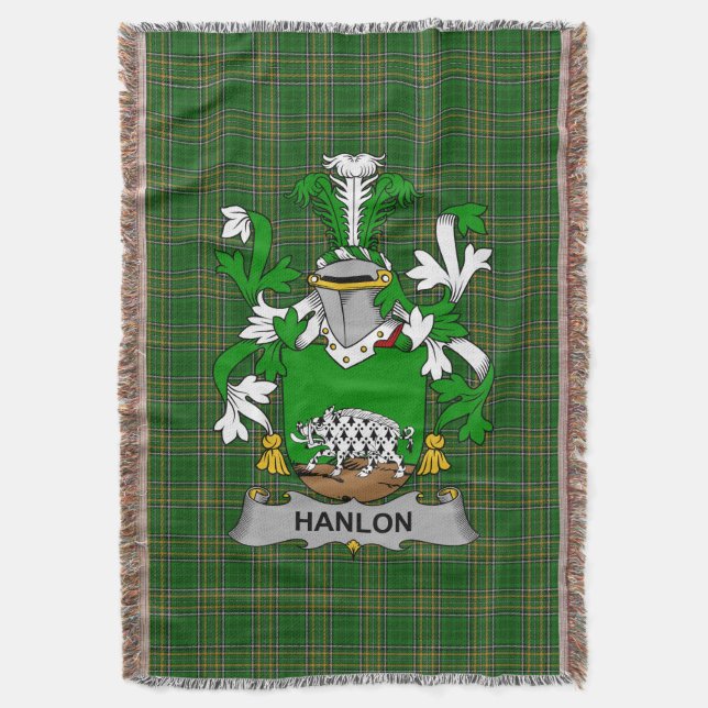 Irish Hanlon eller O_Hanlon Jackar av Arm Family C Filt (Framsidan Vertikal)