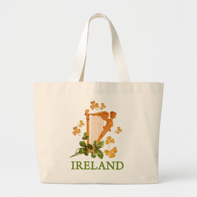 IRISH HARP JUMBO TYGKASSE (Framsidan)