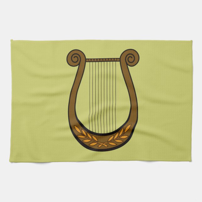 Irish Harp Kökshandduk (Horisontell)