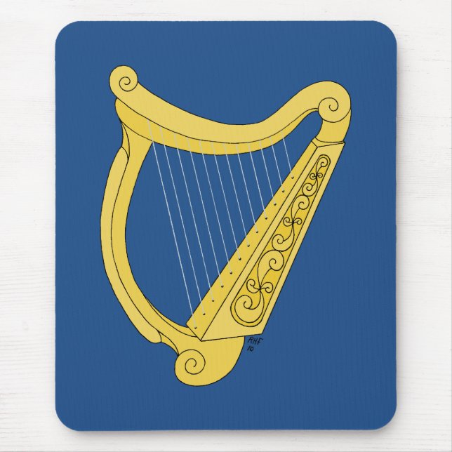 Irish Harp Musmatta (Framsidan)