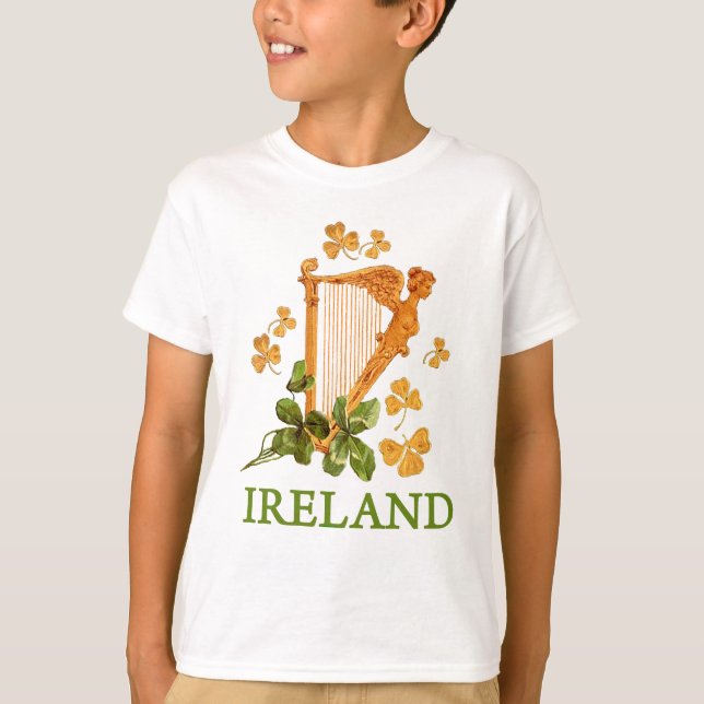IRISH HARP T SHIRT (Framsida)