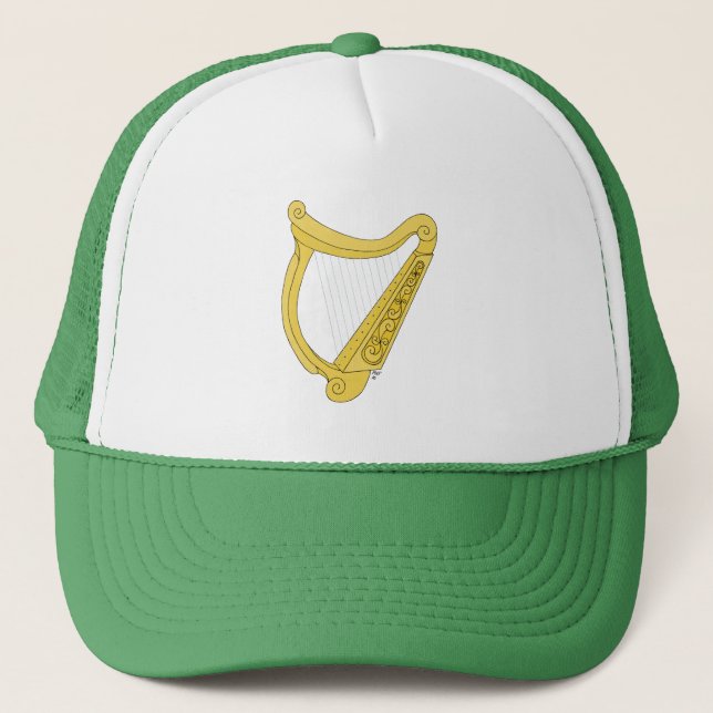 Irish Harp Truckerkeps (Framsida)