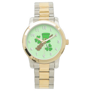 Irish Hat Grönt Armbandsur