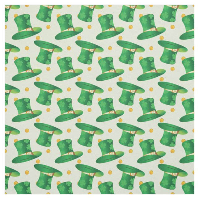 irish Hat st patricks day mönster Tyg (Provkarta)