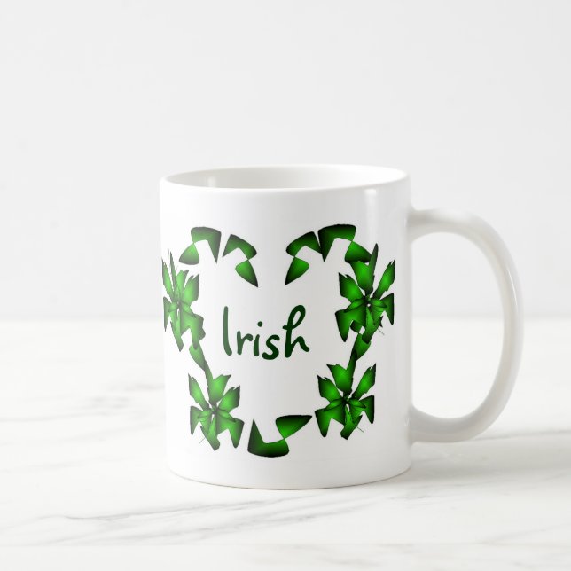 Irish Heart Mugg - Anpassade (Höger)