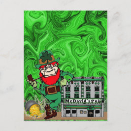 Irish helgdag vykort