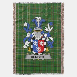 Irish Herbert Jackar Arm Family Crest Ireland Filt