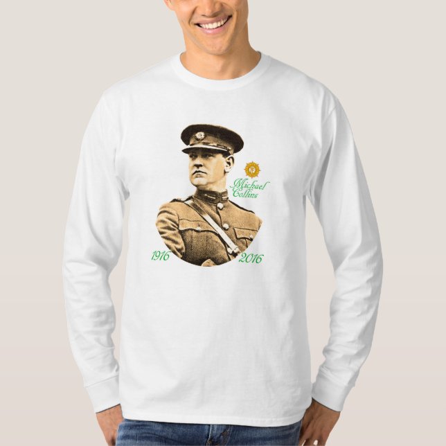 Irish Hero image för manar's-Long-Sleeve-T-Shirt Tee Shirt (Framsida)