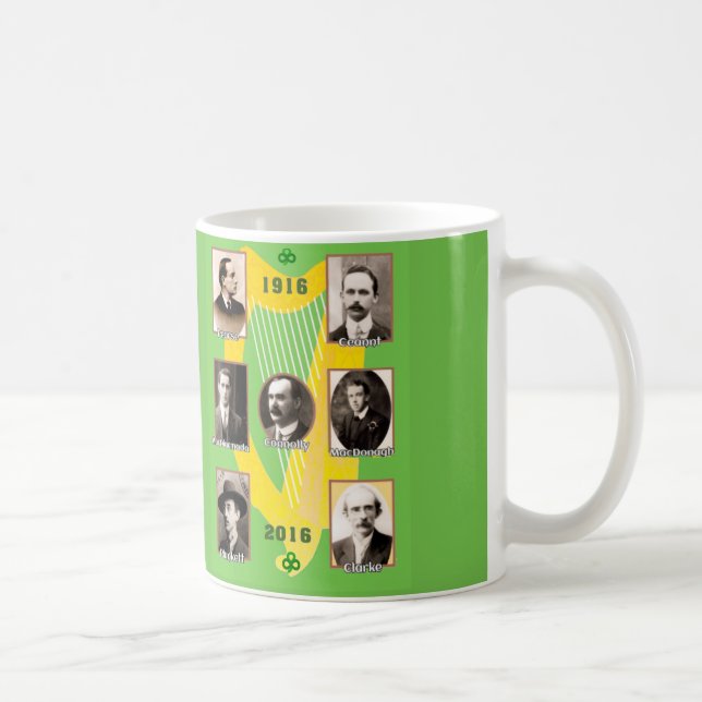 Irish Heroes image for Classic-White-Mugg Kaffemugg (Höger)