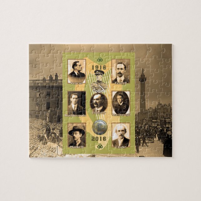 Irish Heroes image for Photo-Puzzle-Gift-Box Pussel (Horisontell)