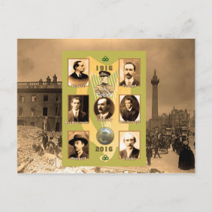 Irish Heroes image for vycard Vykort