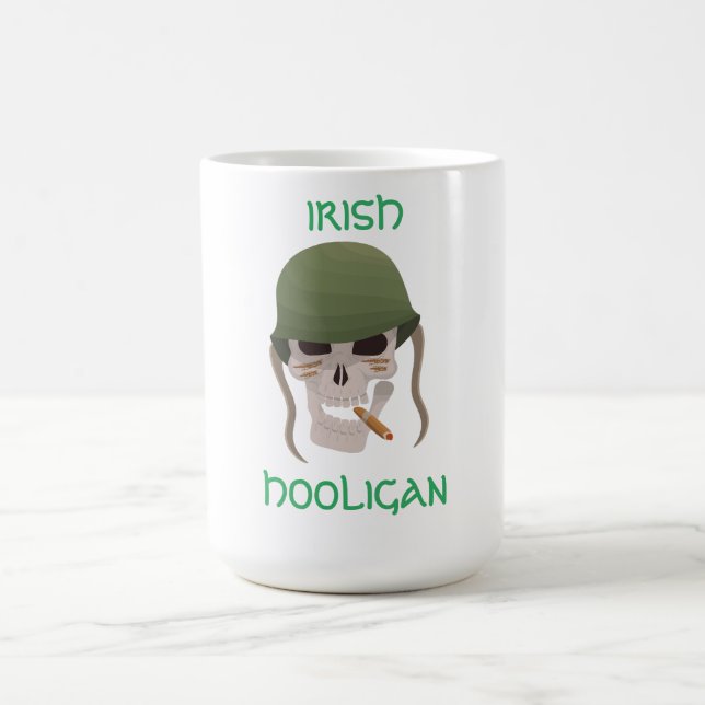 Irish Hooligan Soldier Kaffemugg (Center)