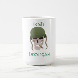 Irish Hooligan Soldier Kaffemugg