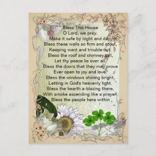 Irish House Blating vycard Vykort