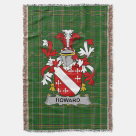 Irish Howard Jackar Arm Family Crest Ireland Filt