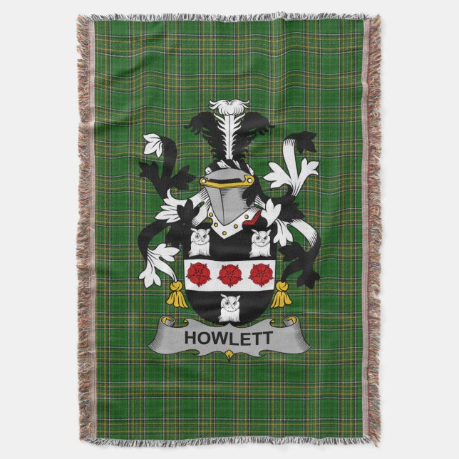 Irish Howlett eller Hewlett Jackar av Arm Family C Filt (Framsidan Vertikal)