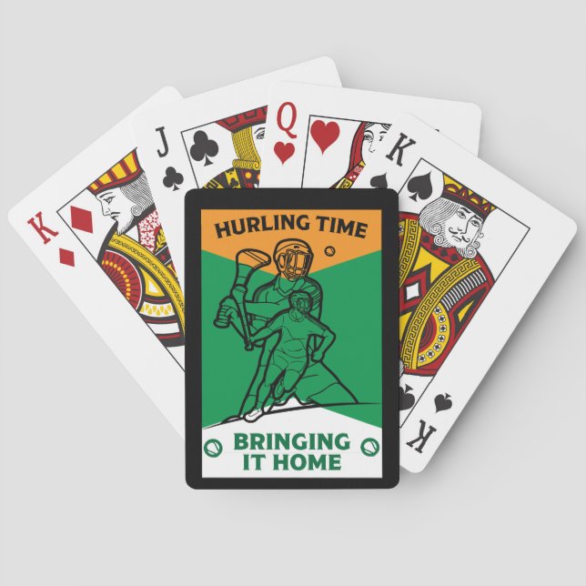 Irish Hurling Sport Casinokort (Baksidan)