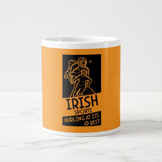 Irish Hurling Sport Jumbo Mugg (Framsidan)