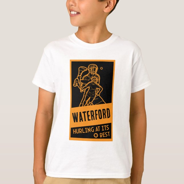 Irish Hurling Sport T Shirt (Framsida)