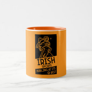 Irish Hurling Sport Två-Tonad Mugg