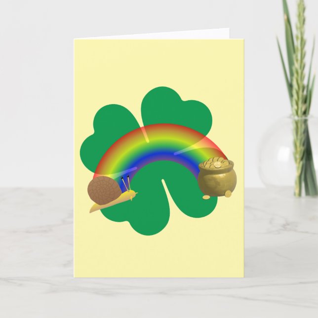 Irish I was faster Kort (Framsida)