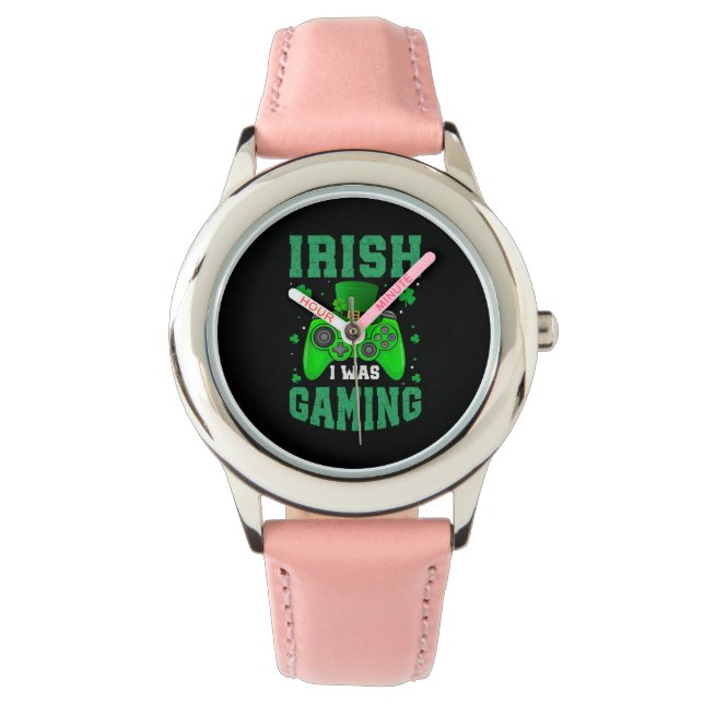 Irish I was Gaming Armbandsur (Framsida)