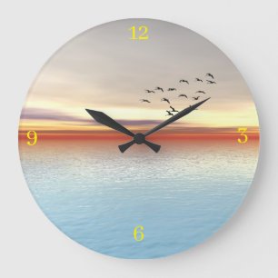 Irish image for Acrylic Wall Clock Stor Klocka