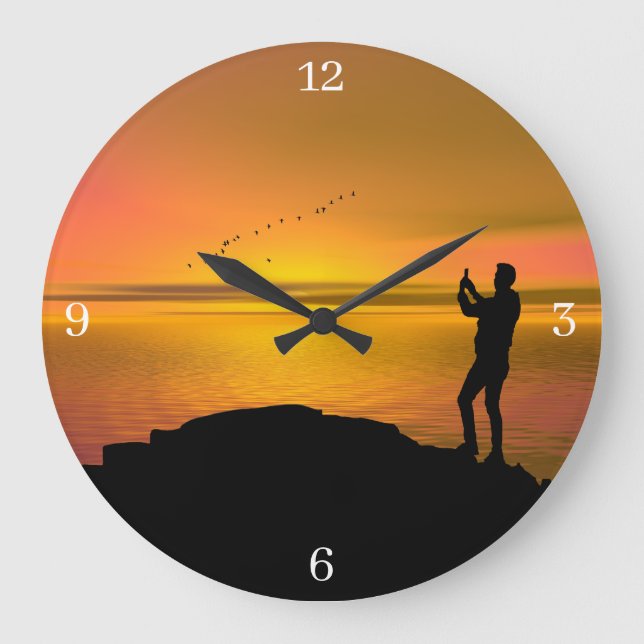 Irish image for Acrylic Wall Clock Stor Klocka (Framsida)
