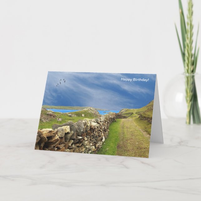 Irish image for Birthday-hälsningskort Kort (Framsida)