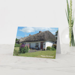 Irish image for Birthday-hälsningskort Kort