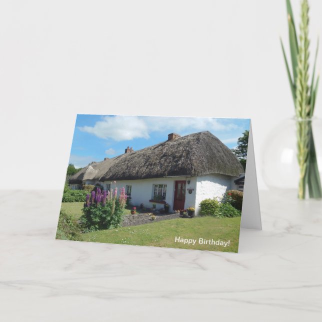 Irish image for Birthday-hälsningskort Kort (Framsida)