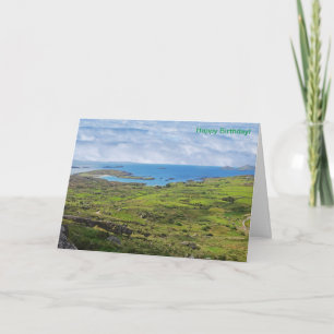 Irish image for Birthday-hälsningskort Kort