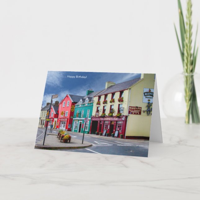 Irish image for Birthday-hälsningskort Kort (Framsida)