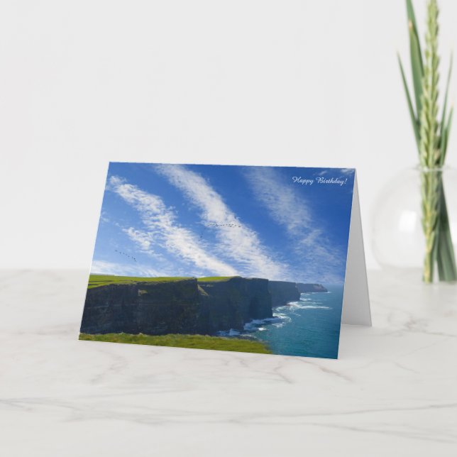 Irish image for Birthday-hälsningskort Kort (Framsida)