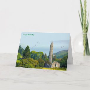 Irish image for Birthday-hälsningskort Kort