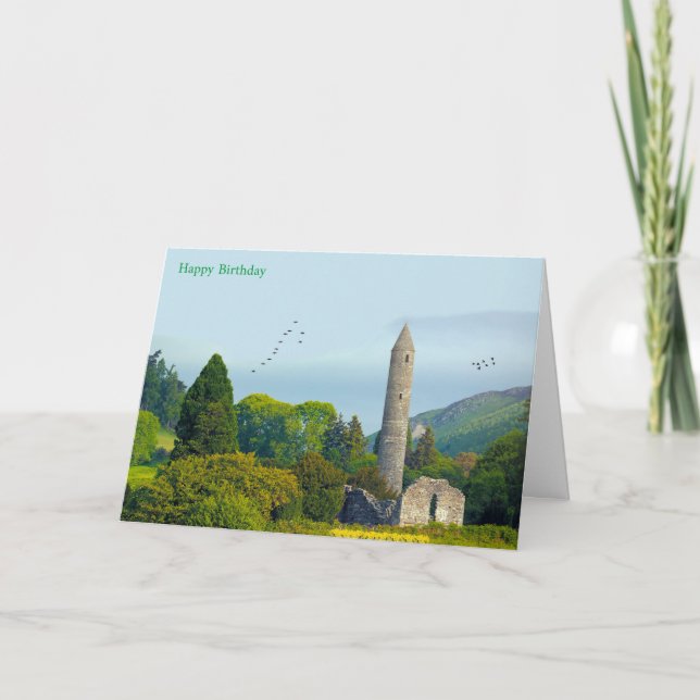 Irish image for Birthday-hälsningskort Kort (Framsida)