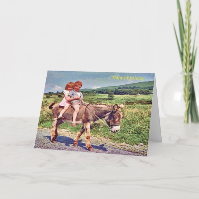 Irish image for Birthday-hälsningskort Kort (Framsida)