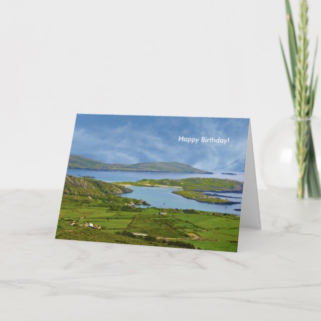 Irish image for Birthday-hälsningskort Kort (Framsida)